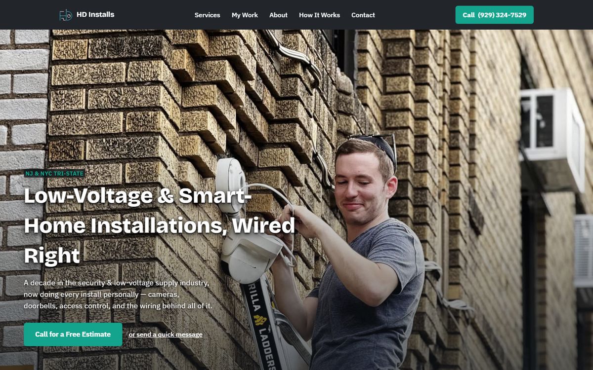 HD Installs, a low-voltage / smart home build by Dialed In Digital.